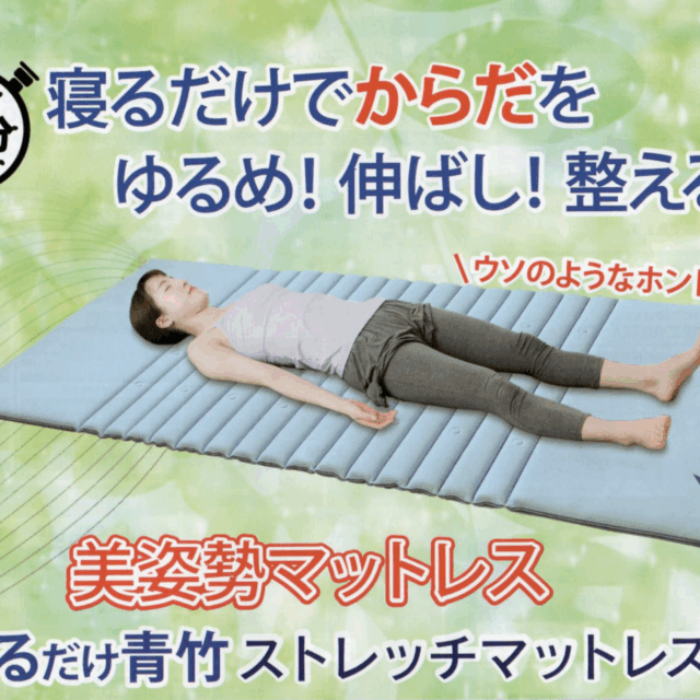 寝るだけ青竹ストレッチマットレスV